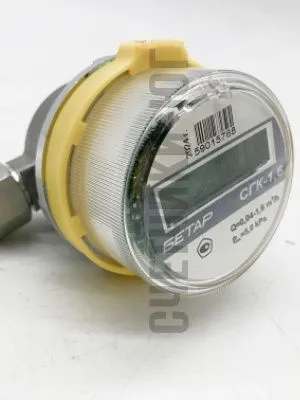 Счетчик газа БЕТАР СГК 1,6 с гайкой