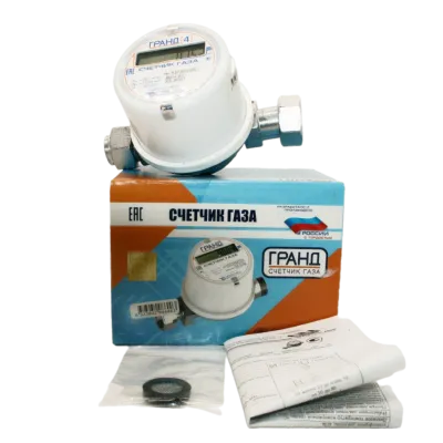 Счетчик газа ГРАНД 4 3\4  Б\К 130 мм