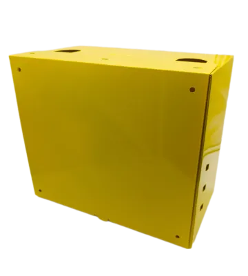 Шкаф для для счетчика газа ШС 250 (желтый)