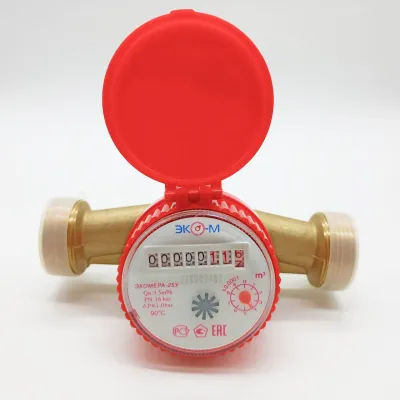 Счетчики воды Экомера 25 Универсальный Одноструйный 160 мм КМЧ