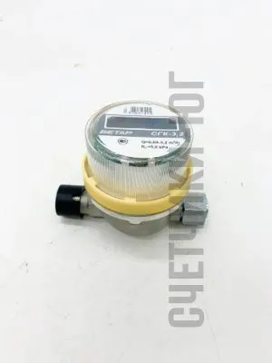 Счетчик газа БЕТАР СГК 3,2 с гайкой