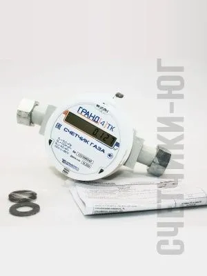 Счетчик газа ГРАНД 4 ТК м3 Ду 25 190 мм
