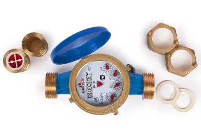 Счетчик воды мокроход Groen WRC Ду-20 130 мм латунь