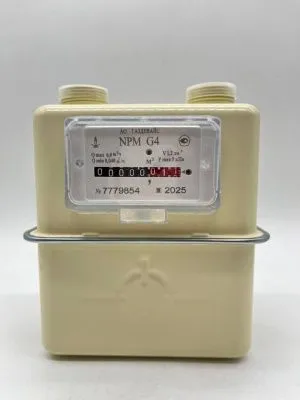 Счетчик газа NPM G 4 левый Ду 32 .