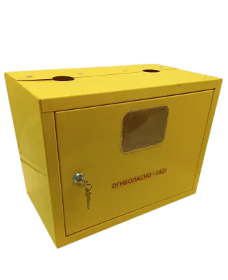 Шкаф для для счетчика газа ШС 200 (желтый) Дверь