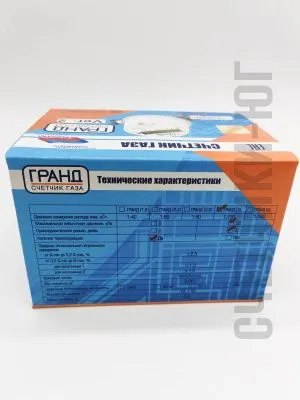 Счетчик газа ГРАНД 4 ТК Ду 3\4 (130мм)