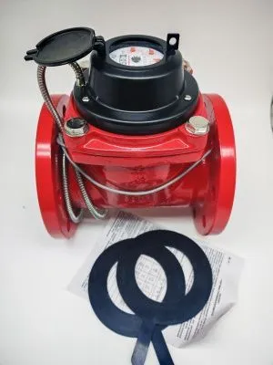 Счетчик воды ЭКОМЕРА-80И  Универсальный Фланцевый Импульсный