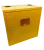 Шкаф для для счетчика газа ШС-10 с задней стенкой (желтый)