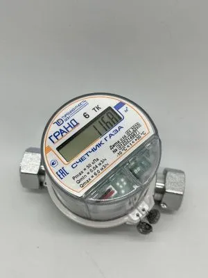 Счетчик газа ГРАНД 6 БК ТК Ду 20 130 мм