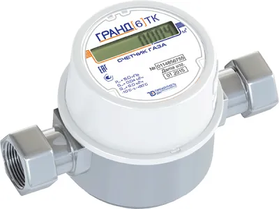 Счетчик газа ГРАНД 6 БК ТК Ду 20 130 мм