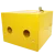 Шкаф для для счетчика газа ШС 110 (желтый) Дверь