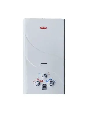 Газовая колонка 10 С белая с дисплеем (Комфорт)
