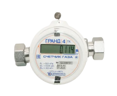 Счетчик газа ГРАНД 4 ТК м3 3/4 176 мм