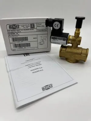 Клапан M16/RM N.C. DN25 P.МАКС 6 БАР 230В/50-60Гц