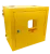 Шкаф для для счетчика газа ШС-10 без задней стенки (желтый)