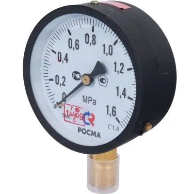 ТМ-510Р.00(0-60MPa)M20x1,5.1,5.IP54МАНОМЕТР общетехнический 100мм, Тип - ТМ-510Р, радиальное присо