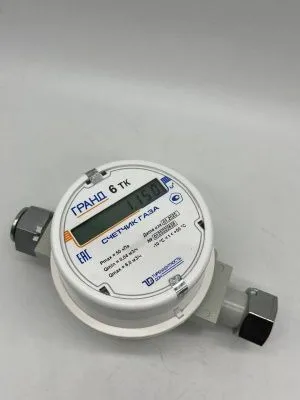 Счетчик газа ГРАНД 6 ТК Ду 3/4 (190мм)